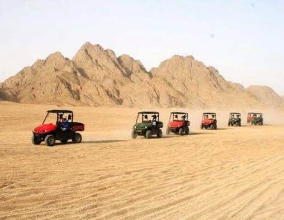 Double Car Buggy in Sinai Desert