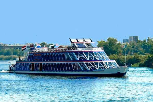 From Cairo: Nile Dinner Cruise with Live Entertainment